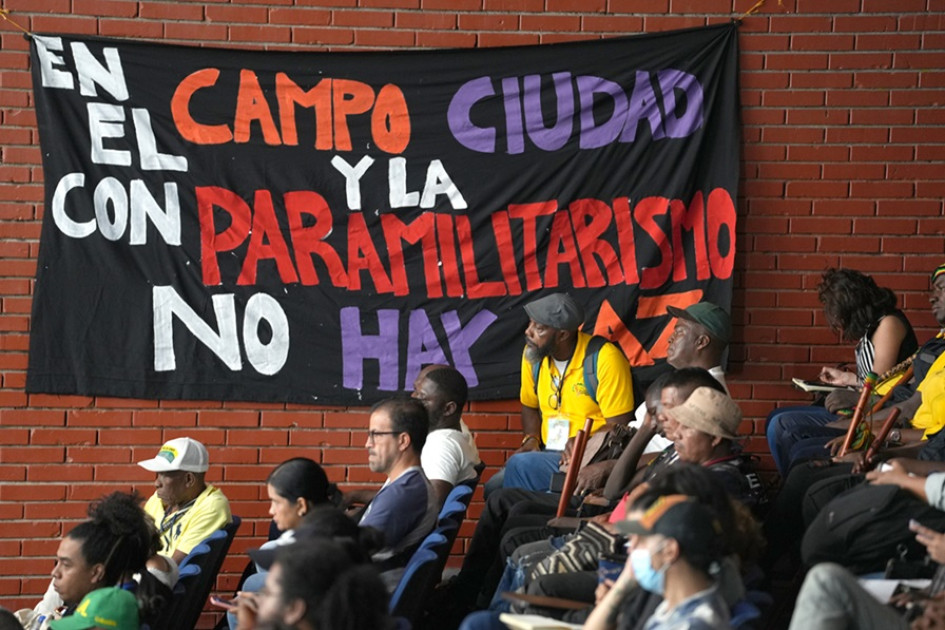 Foto | EFE | LA PATRIA Denuncian que distintas formas de paramilitarismo han tomado terreno en el país. Foto | EFE | LA PATRIA Denuncian que distintas formas de paramilitarismo han tomado terreno en el país.