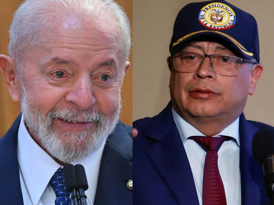Los presidentes de Brasil, Luiz Inácio Lula da Silva, y Colombia, Gustavo Petro. Los presidentes de Brasil, Luiz Inácio Lula da Silva, y Colombia, Gustavo Petro.