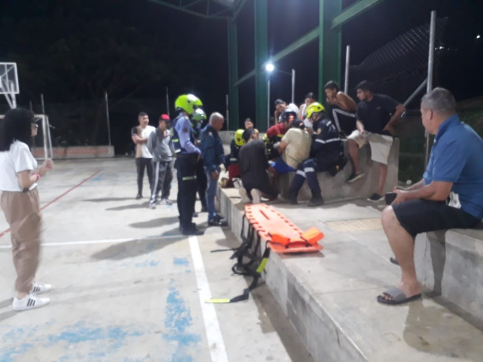 La atención de la paciente.