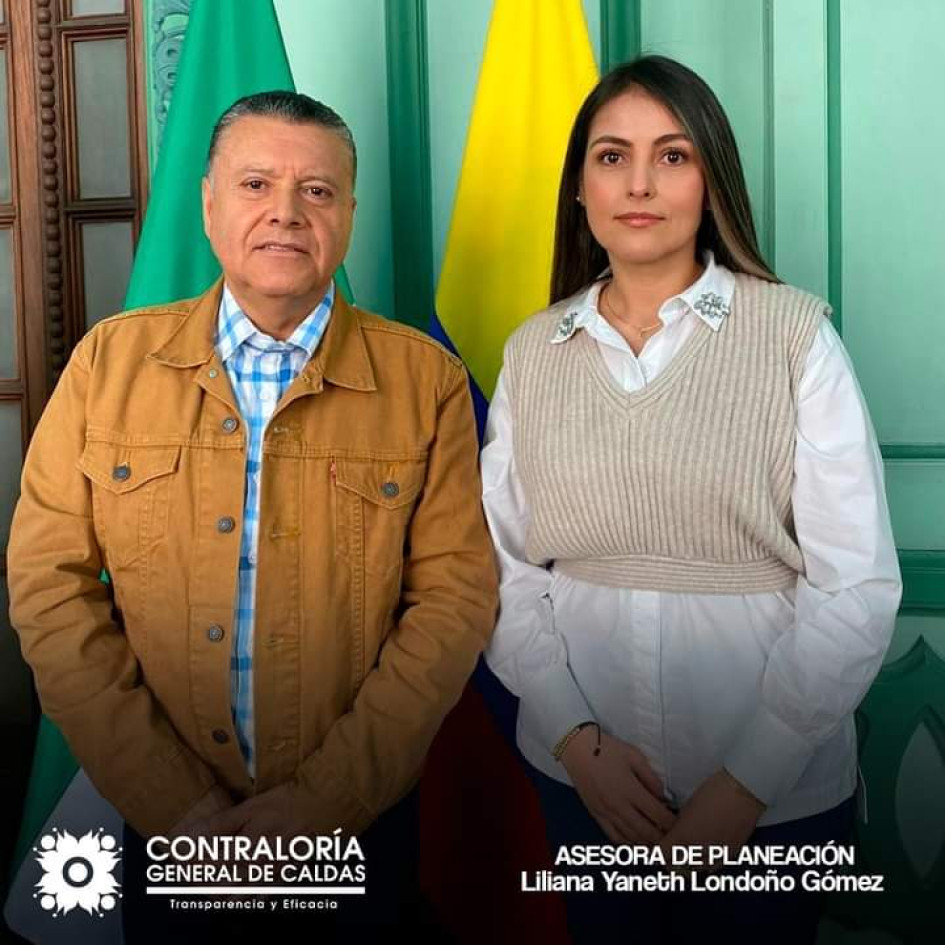 Liliana Yaneth Londoño Gómez fue nombrada como asesora del área de Planeación de la Contraloría General de Caldas, por el recién posesionado contralor departamental, Juan Carlos Pérez Vásquez. Asesora para Planeación de la Contraloría Caldas Foto|Cortesía|LA PATRIA