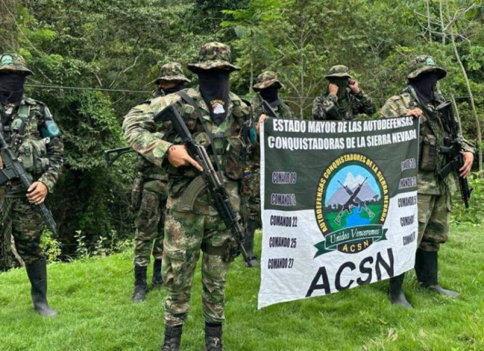 Autodefensas Conquistadoras de la Sierra Nevada de Santa Marta (ACSN). Autodefensas Conquistadoras de la Sierra Nevada de Santa Marta (ACSN).
