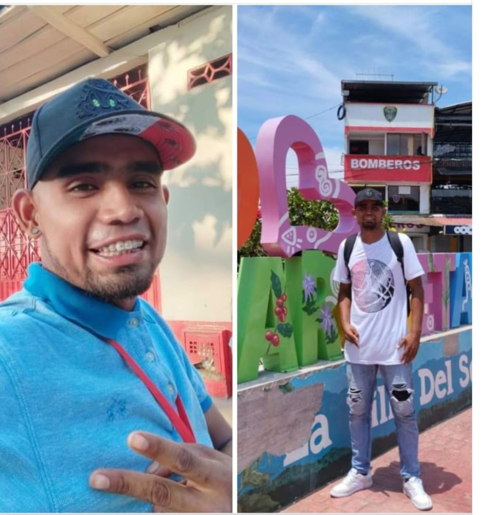 Éder Giovany Sánchez González, desaparecido en Puerto Boyacá. Éder Giovany Sánchez González, desaparecido en Puerto Boyacá.