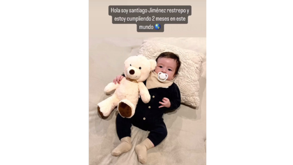 La foto fue publicada por el manzanareño Yeison Jiménez en sus historias. La foto fue publicada por el manzanareño Yeison Jiménez en sus historias.