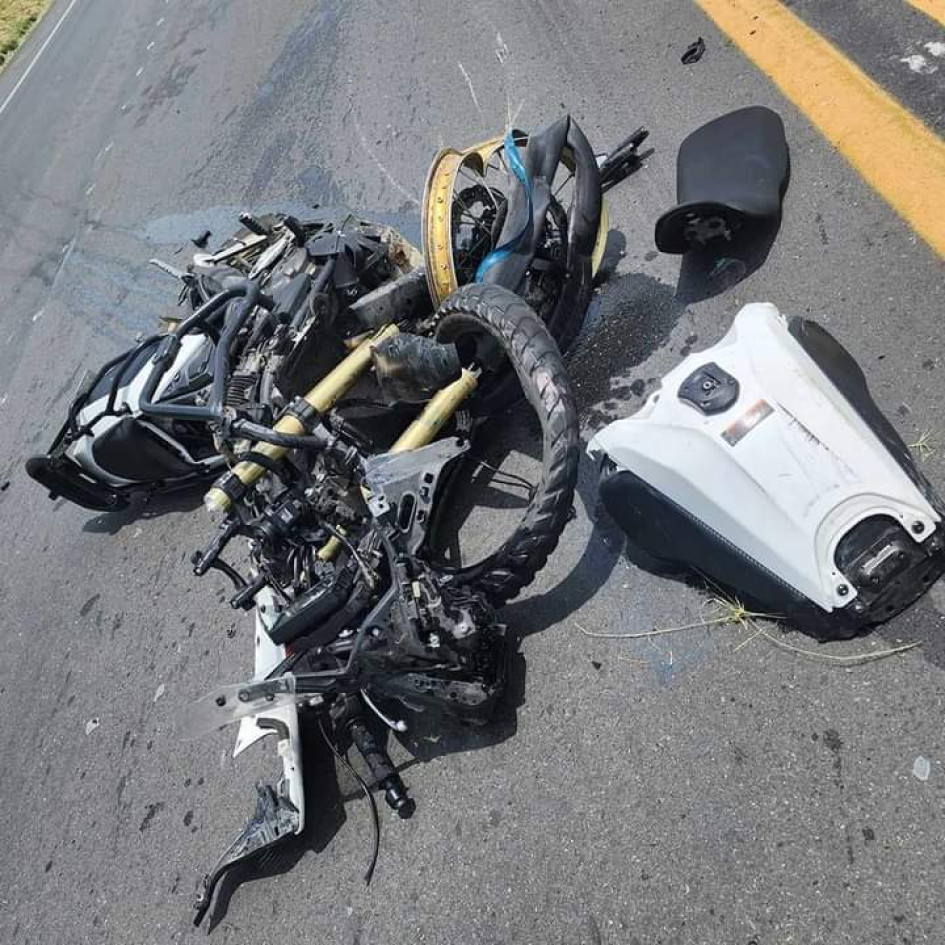 El estado de la moto. El estado de la moto.