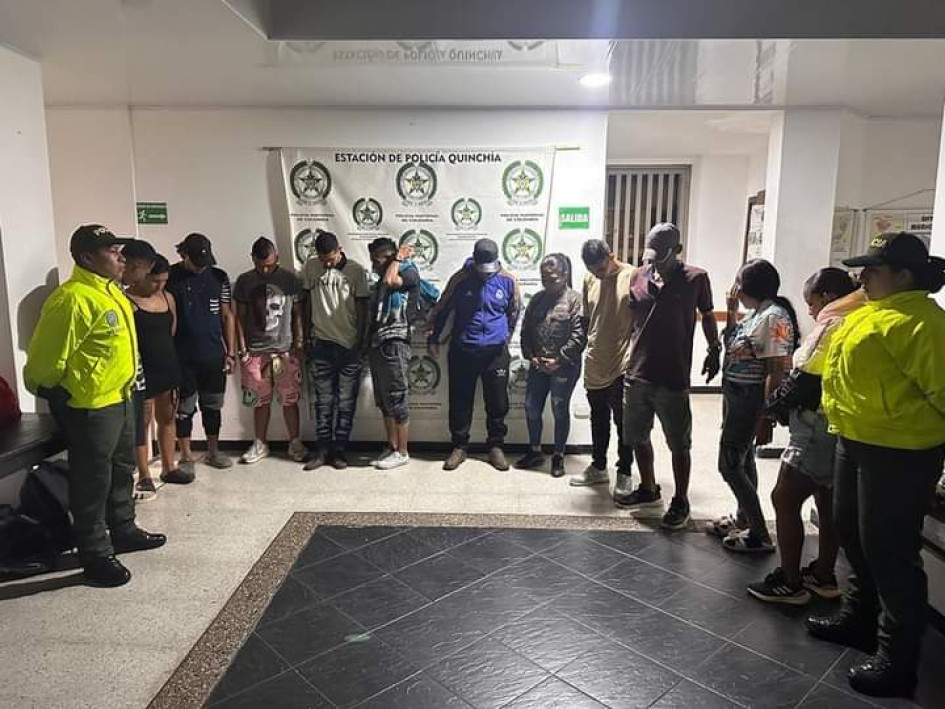 Los detenidos Los detenidos