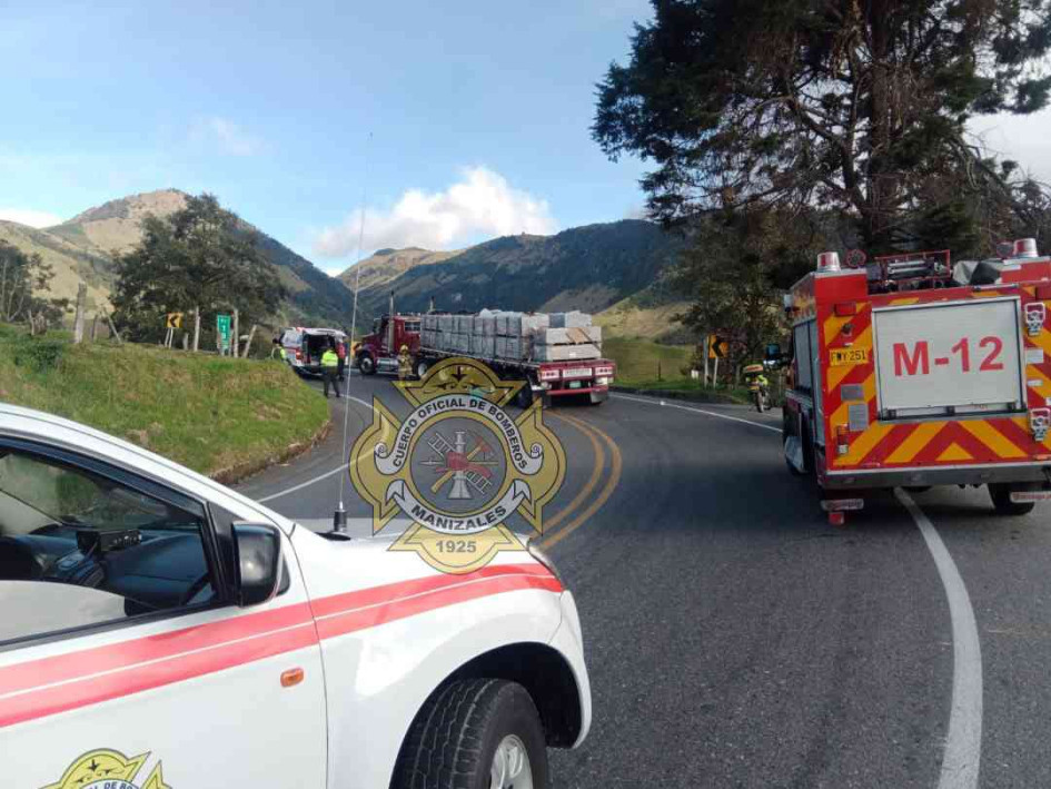 Sitio del accidente. La Esperanza Sitio del accidente
