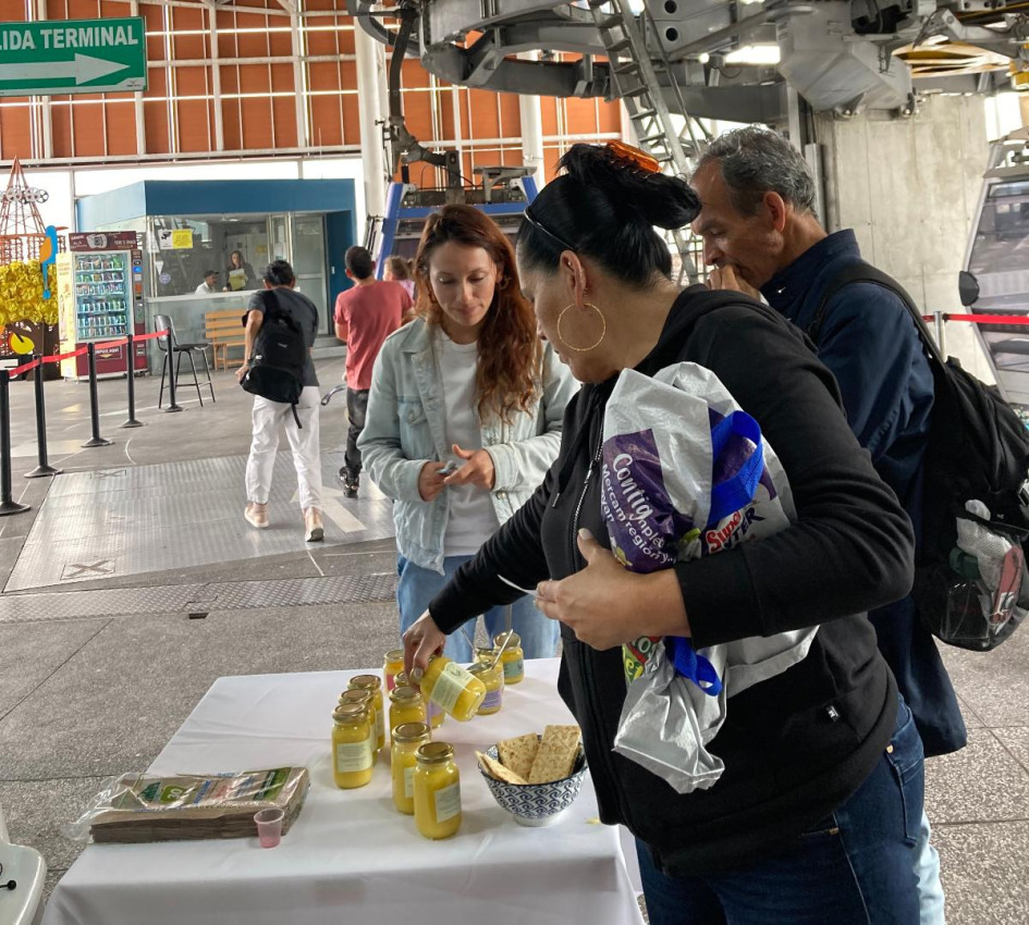 La feria Mujeres que crean se lleva a cabo en la estación del cable aéreo Los Cámbulos. De 10:00 a.m. a 7:00 p.m. La feria Mujeres que crean se lleva a cabo en la estación del cable aéreo Los Cámbulos. De 10:00 a.m. a 7:00 p.m.