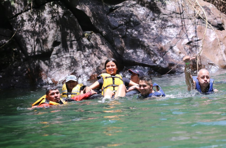 Hacer Body Rafting sobre el río La Miel, en Norcasia (Caldas), es una de las actividades que realizan los turistas que visitan La Niña de Caldas, como es conocido este municipio de 25 años de historia. Hacer Body Rafting sobre el río La Miel, en Norcasia (Caldas), es una de las actividades que realizan los turistas que visitan La Niña de Caldas, como es conocido este municipio de 25 años de historia.