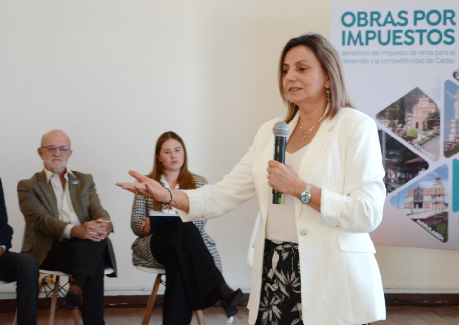 Marta Lucía Osorio, directora seccional de la DIAN en Caldas, resaltó la importancia del mecanismo que está inmerso en el estatuto tributario nacional. Marta Lucía Osorio, directora seccional de la DIAN en Caldas, resaltó la importancia del mecanismo que está inmerso en el estatuto tributario nacional.