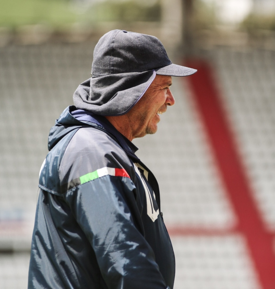 Hernán Darío Herrera, técnico del Once Caldas. Hernán Darío Herrera, técnico del Once Caldas.