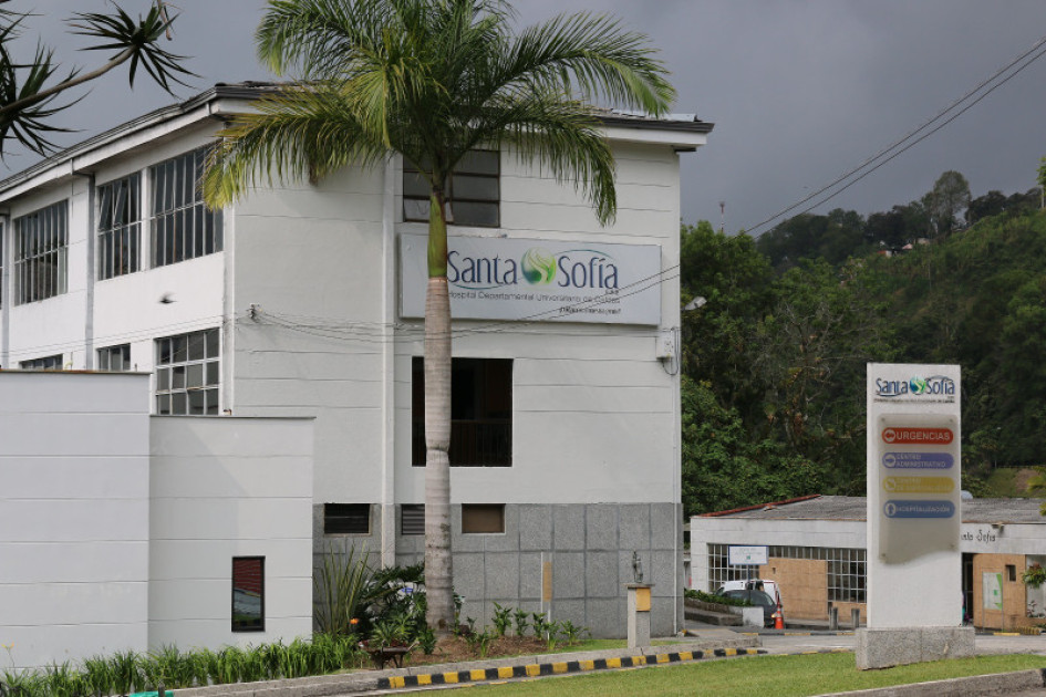 Hospital Departamental Santa Sofía, considerado la mejor institución en salud de Caldas y del Eje Cafetero. Hospital Departamental Santa Sofía