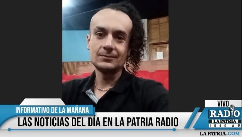 Andrés de los Ríos, director del encuentro Puro Teatro Ventia'o. Andrés de los Ríos, director del encuentro Puro Teatro Ventia'o.