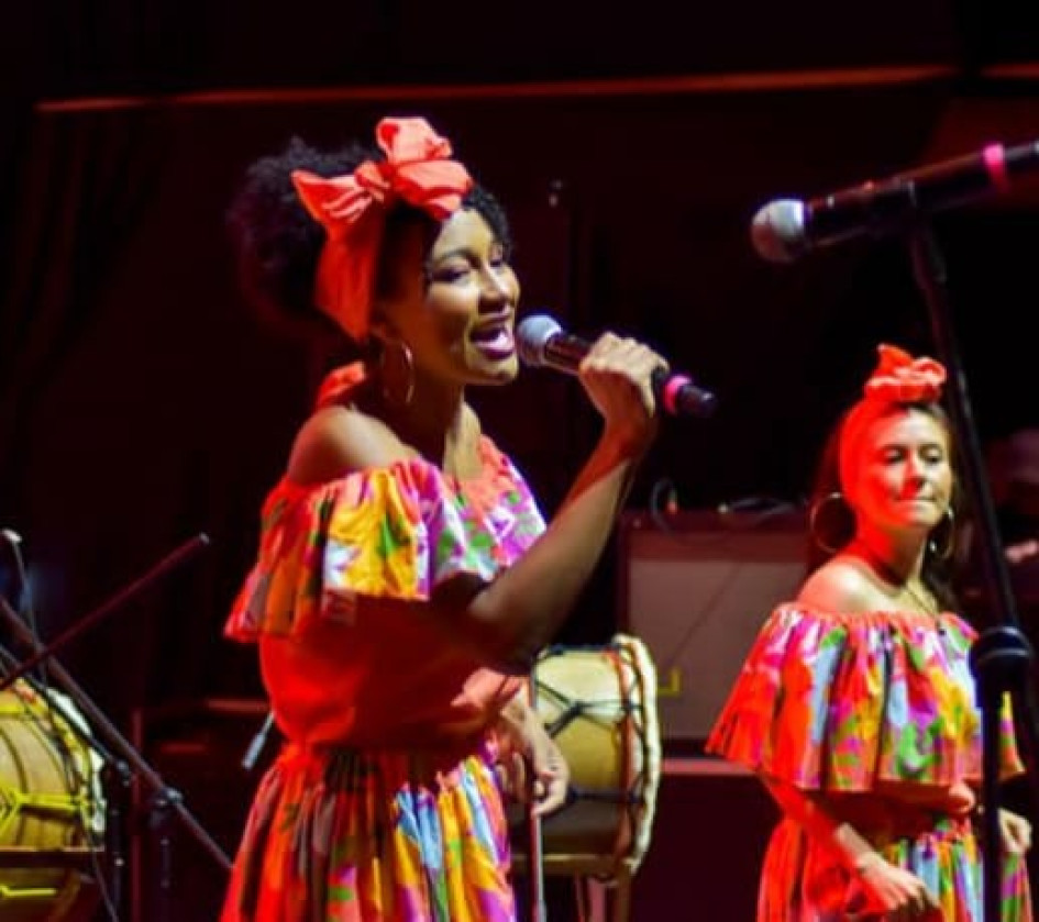 Tambor Hembra es una de las agrupaciones locales que se presentará en el Teatro Los Fundadores Tambor Hembra es una de las agrupaciones locales que se presentará en el Teatro Los Fundadores