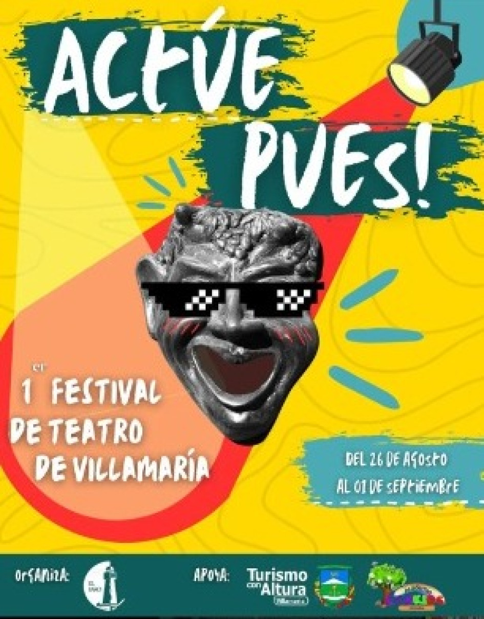 El primero Festival Nacional de Teatro de Villamaría será del 26 de agosto al 1 de septiembre. El primero Festival Nacional de Teatro de Villamaría será del 26 de agosto al 1 de septiembre.