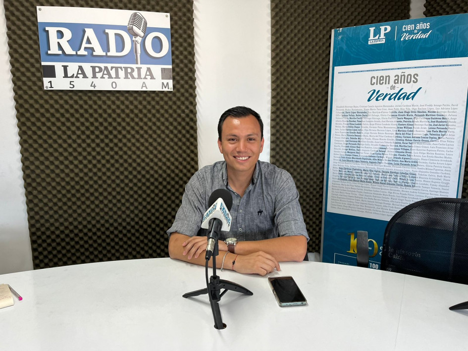 Itzik Cuervo, líder juvenil de Caldas. Itzik Cuervo, líder juvenil de Caldas.