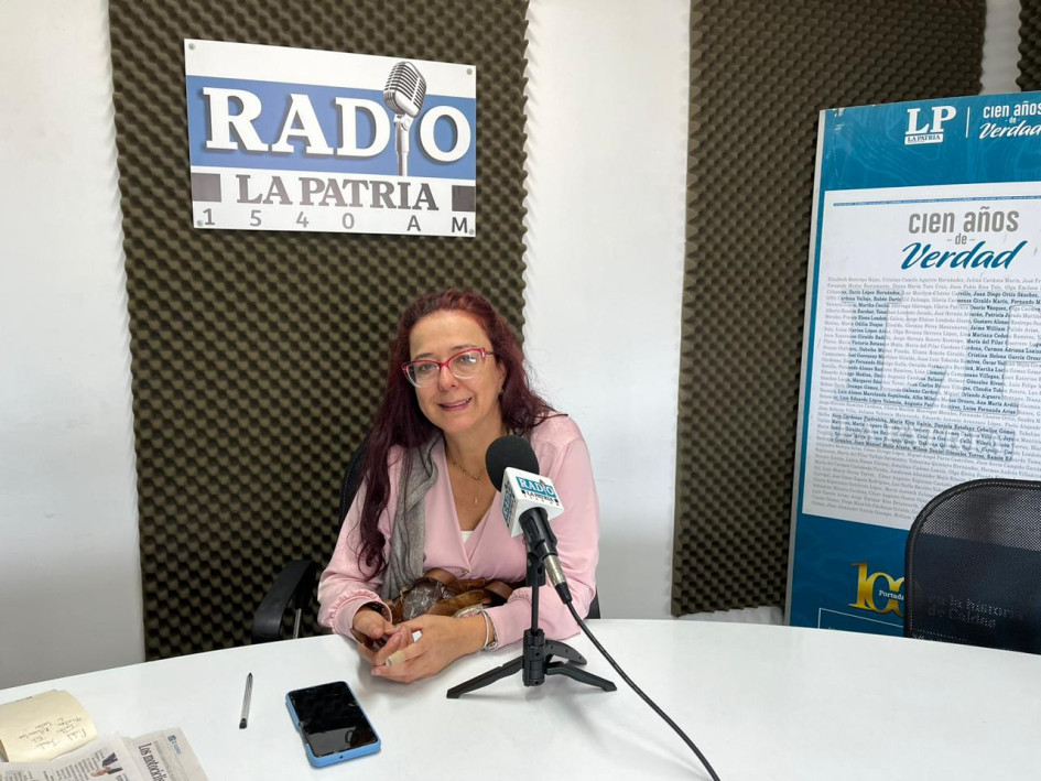 Piedad Jurado, directora de Teatro Tich. Piedad Jurado, directora de Teatro Tich.