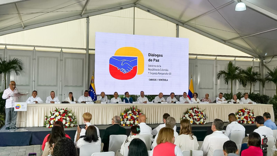 En Caracas (Venezuela) se cumplen los ciclos de la Mesa de Diálogos de Paz del Gobierno nacional con la Segunda Marquetalia. En Caracas (Venezuela) se cumplen los ciclos de la Mesa de Diálogos de Paz del Gobierno nacional con la Segunda Marquetalia.