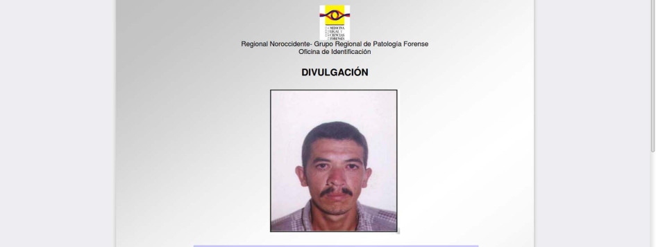 El fallecido. El fallecido