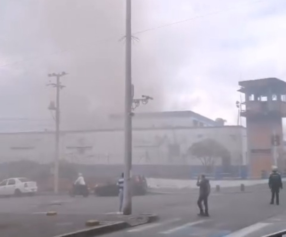 Incendio en la cárcel La 40 Incendio en la cárcel La 40