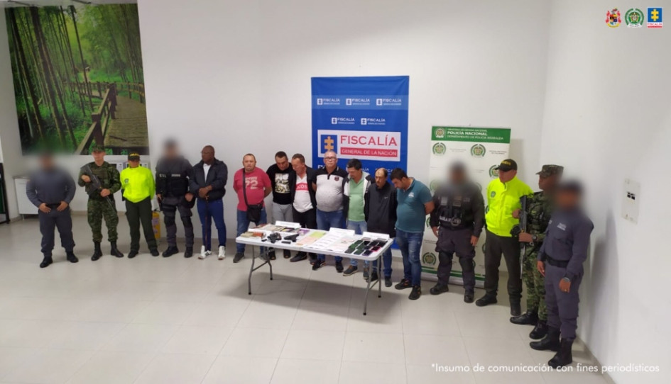 Judicializan a varios presuntos integrantes de "Los capucheros" en Risaralda Judicializan a varios presuntos integrantes de "Los capucheros" en Risaralda