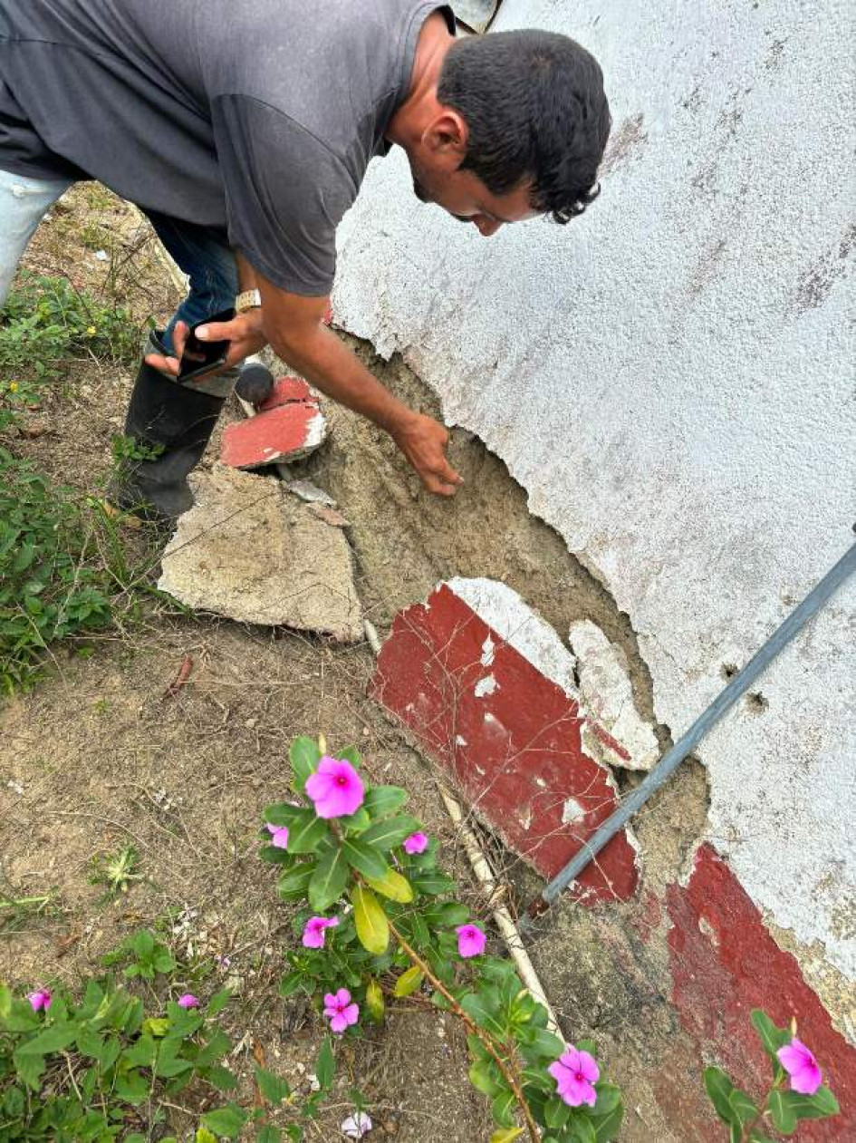 Preocupa el estado de las paredes y bases de la escuela rural Santa María, en Norcasia, municipio en el oriente e Caldas. Por eso, la comunidad eleva la alerta sobre posible colapso. Preocupa el estado de las paredes y bases de la escuela rural Santa María, en Norcasia, municipio en el oriente e Caldas. Por eso, la comunidad eleva la alerta sobre posible colapso.