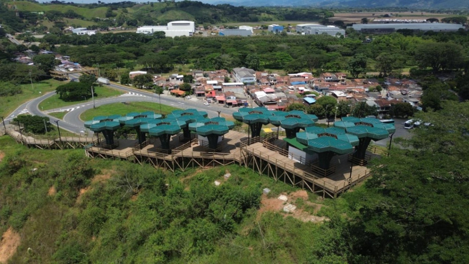 Inauguran el Parque Mirador Las Cometas en La Virginia, Risaralda. Inauguran el Parque Mirador Las Cometas en La Virginia, Risaralda.