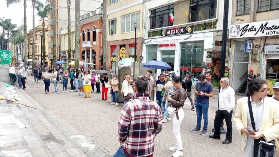 Plantón cultural por los dos años de gobierno de Petro Plantón cultural por los dos años de gobierno de Petro