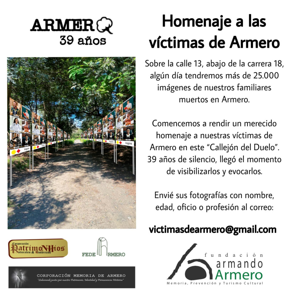 Afiche promocional de la iniciativa. Esa sería el Callejón del duelo. Afiche promocional de la iniciativa. Esa sería el Callejón del duelo.