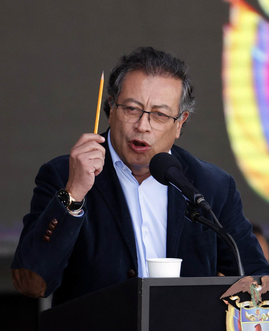 Gustavo Petro, presidente de Colombia. Gustavo Petro, presidente de Colombia.