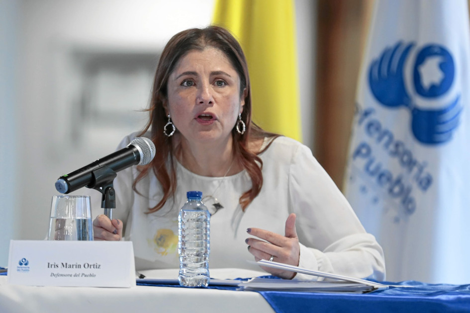 Iris Marín, defensora del pueblo, lleva apenas 10 días en el cargo. Iris Marín, defensora del pueblo, lleva apenas 10 días en el cargo.