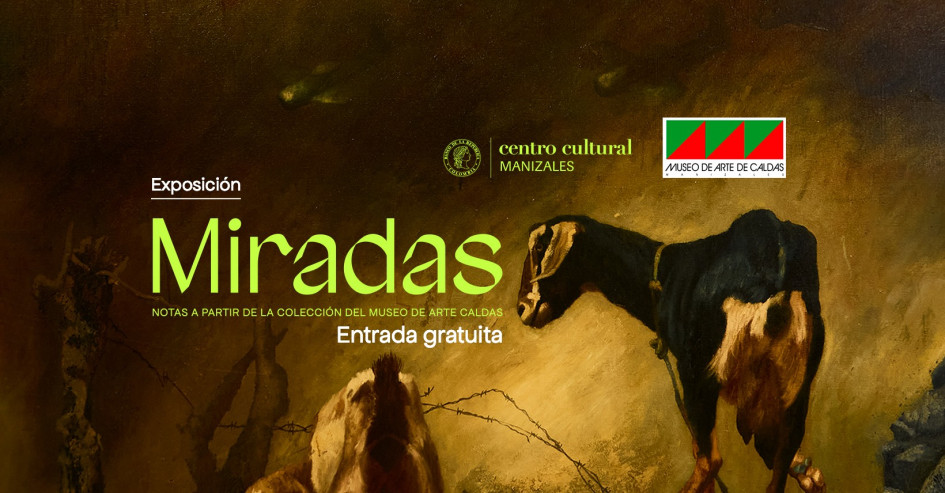 La exposición Miradas estará expuesta durante un año en el Centro Cultural Banco de la República de Manizales.  