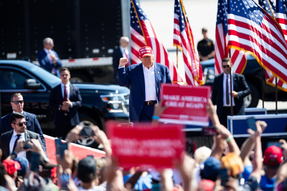 El candidato presidencial republicano Donald Trump. El candidato presidencial republicano Donald Trump.