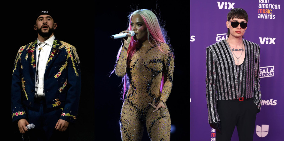 El puertorriqueño Bad Bunny, la colombiana Karol G y el mexicano Peso Pluma lideran las nominaciones a los Latin Billboard. El puertorriqueño Bad Bunny, la colombiana Karol G y el mexicano Peso Pluma lideran las nominaciones a los Latin Billboard.