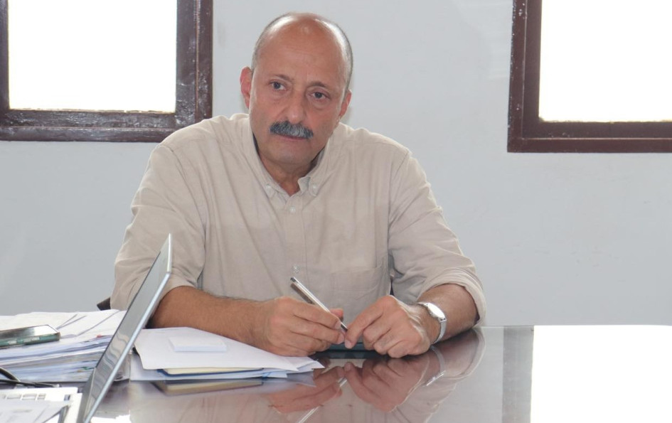 Fabio Gómez Mejía, alcalde de Aguadas (Caldas). Fabio Gómez Mejía, alcalde de Aguadas (Caldas).