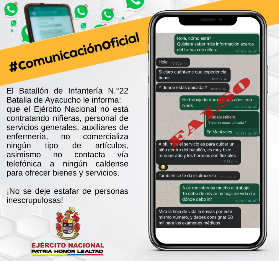La advertencia La advertencia