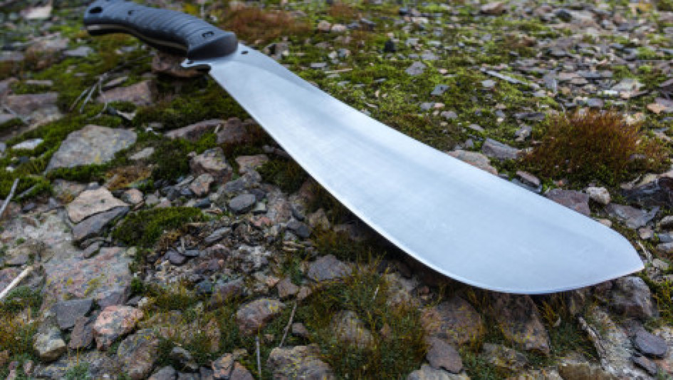 El homicidio de este jueves fue con machete. El homicidio de este jueves fue con machete.