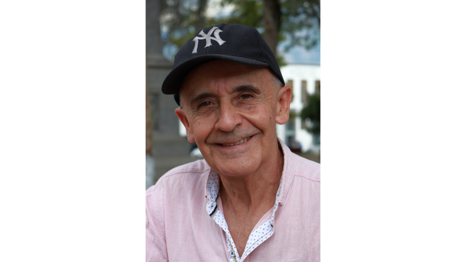 Juan José Jordán en su vsita a Salamina. Juan José Jordán en su vsita a Salamina.