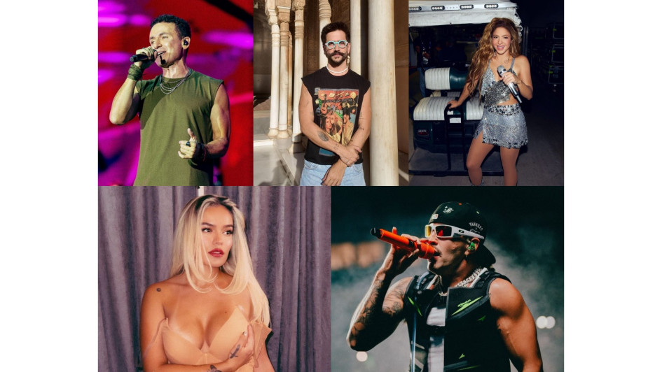 Fonseca, Camilo, Shakira, Karol G y Feid son algunos de los colombiano nominados a los Latin Grammy 2024. Fonseca, Camilo, Shakira, Karol G y Feid son algunos de los colombiano nominados a los Latin Grammy 2024.