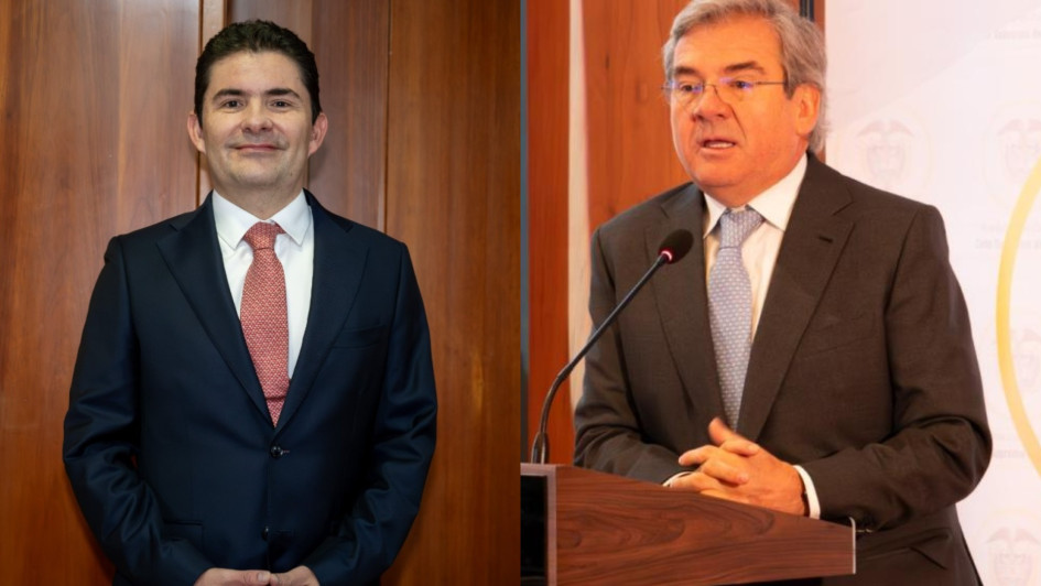 Luis Felipe Henao (izq.) y Germán Varón, los dos ternados que se conocen. Buscan suceder a Margarita Cabello al mando de la Procuraduría General de la Nación. Luis Felipe Henao (izq.) y Germán Varón, los dos ternados que se conocen. Buscan suceder a Margarita Cabello al mando de la Procuraduría General de la Nación.