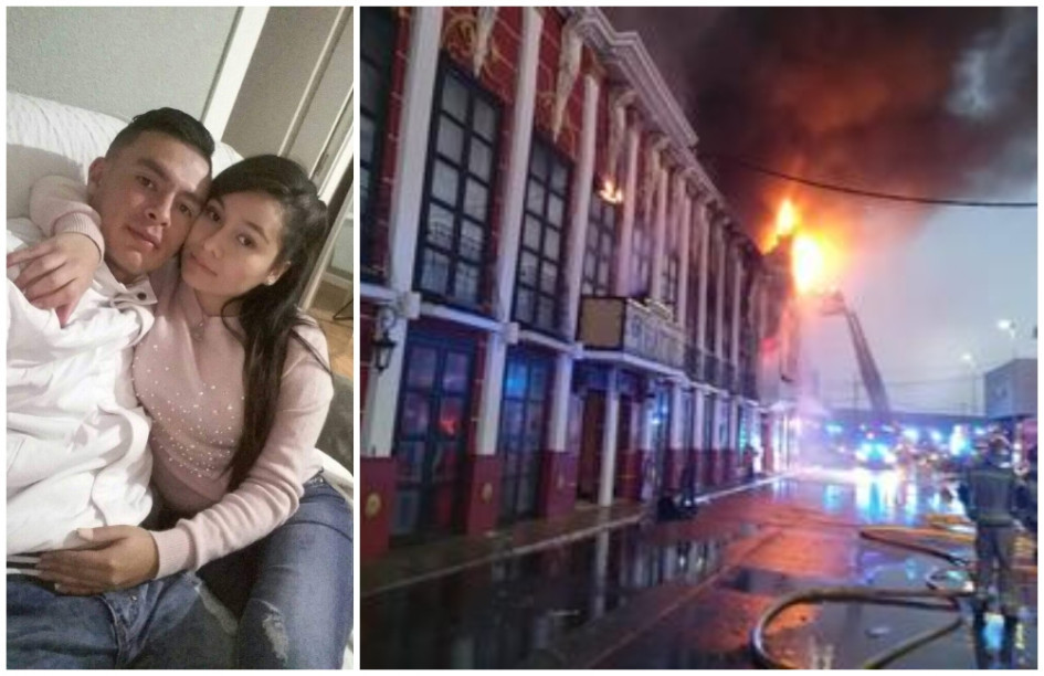 Kevin Alejandro Gómez Acosta y su pareja Leidy Paola Correa Hincapié Kevin Alejandro Gómez Acosta y su pareja Leidy Paola Correa Hincapié