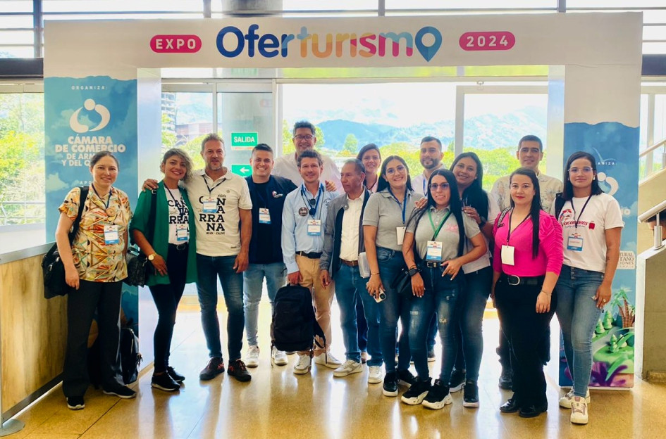 Empresarios de Pácora, Neira, Salamina, Riosucio, Filadelfia, Anserma y Supía participaron en la Expo Oferturismo 2024, organizada por la Cámara de Comercio de Armenia y el Quindío. Empresarios de Pácora, Neira, Salamina, Riosucio, Filadelfia, Anserma y Supía participaron en la Expo Oferturismo 2024, organizada por la Cámara de Comercio de Armenia y el Quindío.