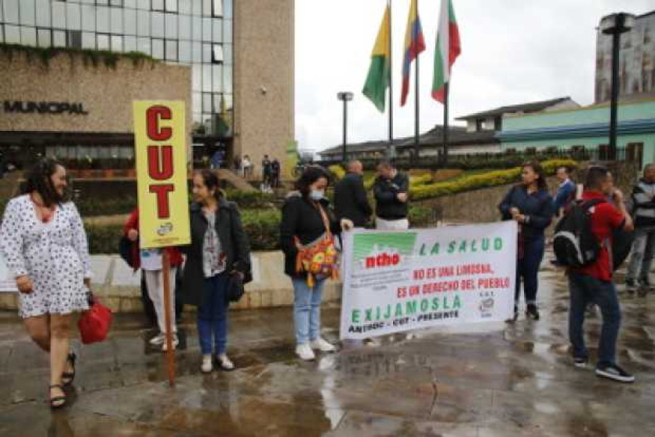 Protesta Salud