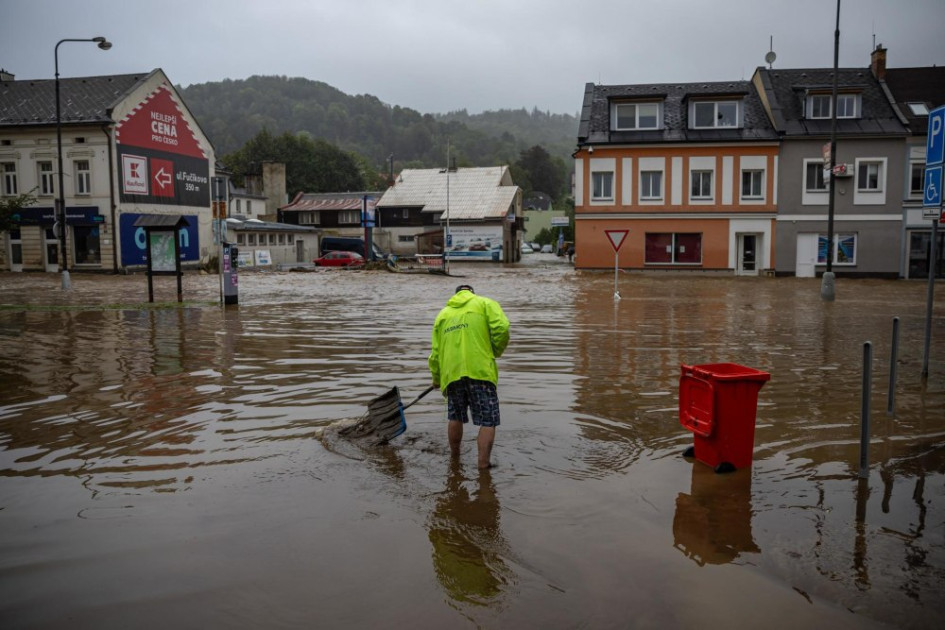Inundaciones en Rumania. Inundaciones en Rumania.