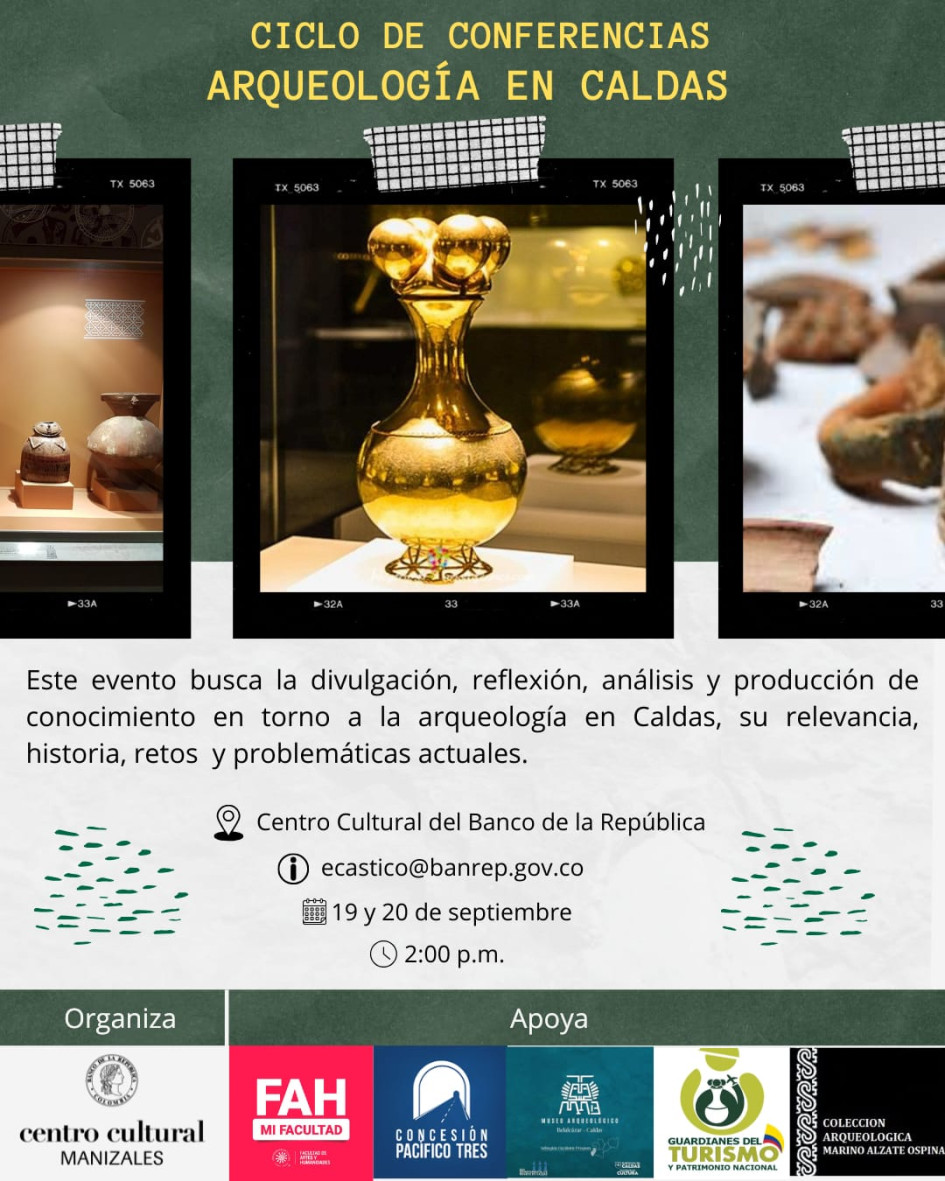 Desde este jueves (19 septiembre) se llevarán a cabo las conferencias en Manizales Desde este jueves (19 septiembre) se llevarán a cabo las conferencias en Manizales