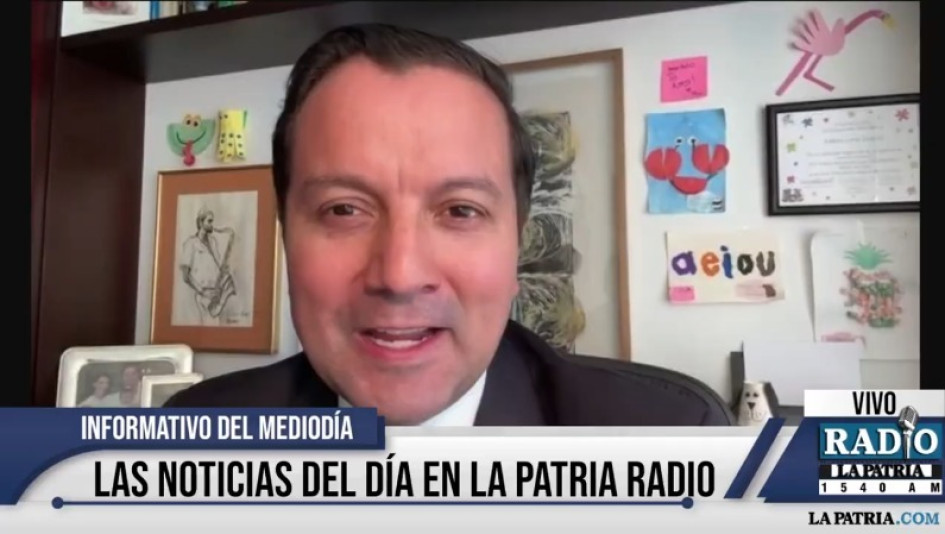 David Luna, senador de la República por el Partido Cambio Radical.