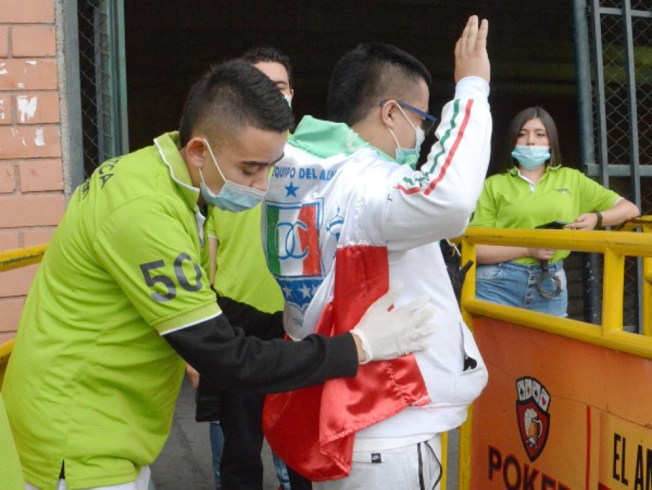 Ahora la seguridad en el estadio Palogrande, en su interior Ahora la seguridad en el estadio Palogrande, en su interior