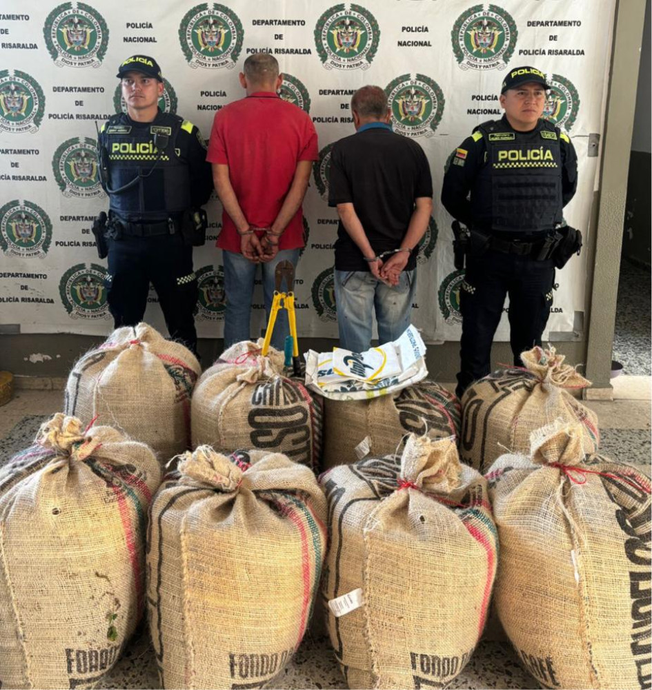 La carga de café que pretendían hurtar está avaluada en $10 millones. La carga de café que pretendían hurtar está avaluada en $10 millones.