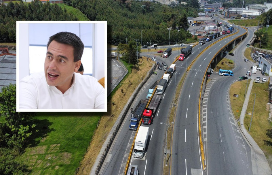 Así lucía este miércoles, a las 10:30 a.m., vía Panamericana en el sector de Maltería Así lucía este miércoles, a las 10:30 a.m., vía Panamericana en el sector de Maltería