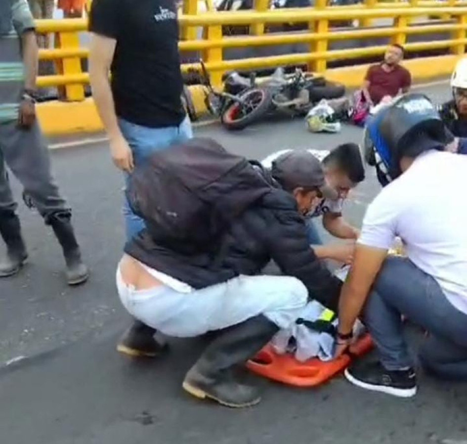 El siniestro vial en la vía Manizales - Medellín. El siniestro vial en la vía Manizales - Medellín.