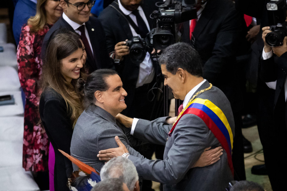 Nicolás Maduro, presidente de Venezuela, y Alex Saab. Nicolás Maduro, presidente de Venezuela, y Alex Saab.